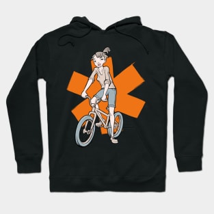 Biking all day Hoodie